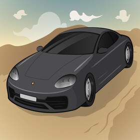 Porsche Panamera vector