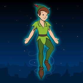 Peter pan vector