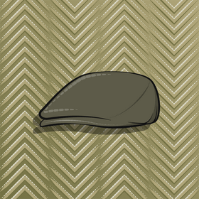 Ivy cap vector