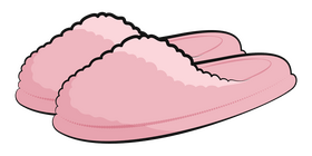 Slippers clipart