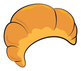 Croissant clipart