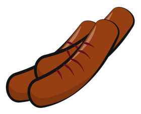 Sausages clipart