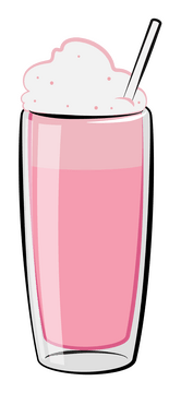 Milkshake clipart