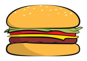Burger clipart