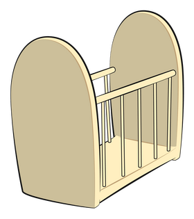 Crib clipart