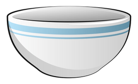 Bowl clipart