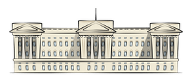 Buckingham palace clipart