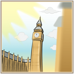 Big ben vector
