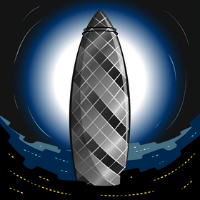 Gherkin tower vector