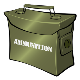 Ammunition box clipart
