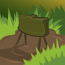 Claymore mine vector