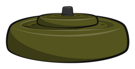 Landmine clipart
