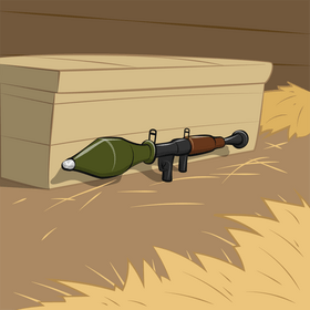 Rocket launcher vector