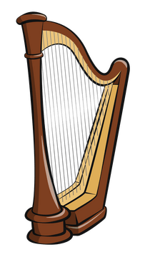 Harp clipart