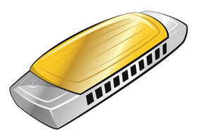 Harmonica clipart