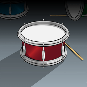 Side drum vector
