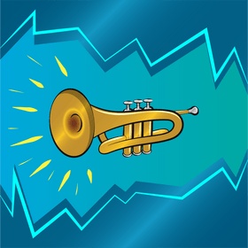 Trumpet vector