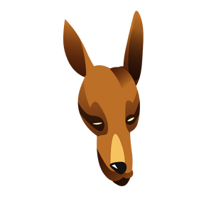 Impala head clipart