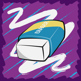 Eraser vector
