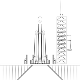 Falcon heavy vector free download