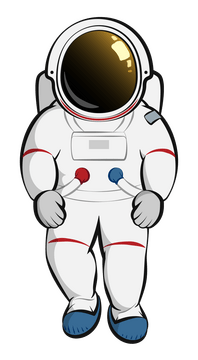 Astronaut Clipart Vector Free Download