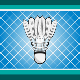 Shuttlecock vector