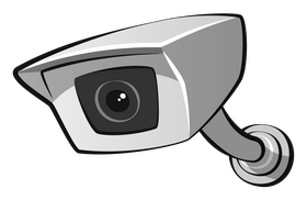 Cctv camera clipart