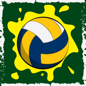 Volleyball vector