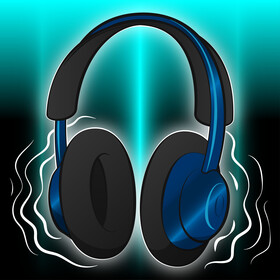 Headphones vector