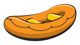 Raft clipart