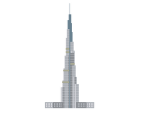 Burj-khalifa vector - for free download