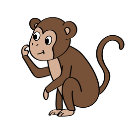 Monkey clipart free download