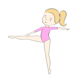 Gymnastic clipart