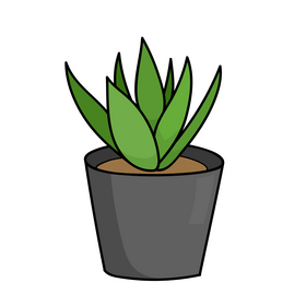 Small plant clipart