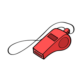 Whistle clipart
