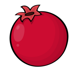 Pomegranate clipart