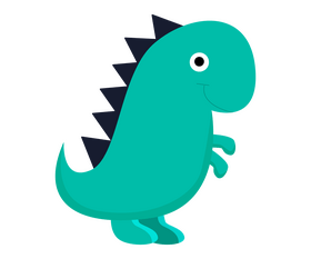 Baby dinosaur illustration, stegosaurus clipart