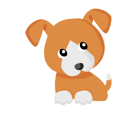 Cute puppy clipart free download