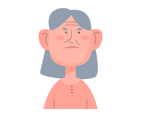 Old woman clipart free download