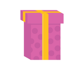 Gift for girls clipart