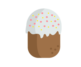 Easter cake clipart