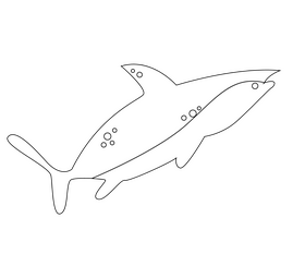 Free sharp black and white clipart