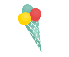 Free ice cream cone clipart