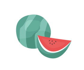 Free watermelon clipart