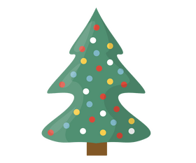 Christmas tree clipart