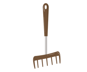Garden rake clipart