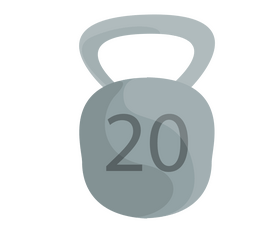 Gym weight clipart