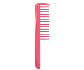 Girls hair brush clipart