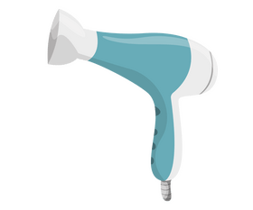 Hair dryer drawing clipart