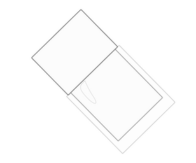 Eye pigment makeup black and white clipart